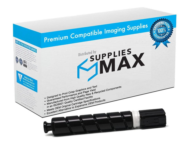 SuppliesMAX Compatible Replacement for Canon imageRUNNER ADVANCE 4525i/4535i/4545i/4551i/DX-4725i/DX-4735i/DX-4745i Black Toner Cartridge (42100...