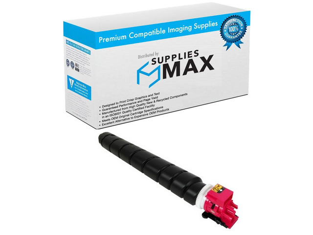 SuppliesMAX Compatible Replacement for Copystar CS-3554ci Magenta Toner Cartridge (20000 Page Yield) (TK-8379M) (1T02XDBCS0)