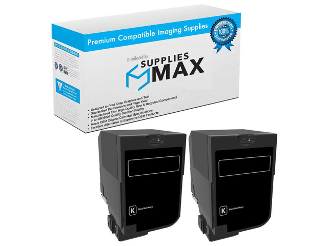 Compatible Lexmark CS-720DE/CS-720DTE/CS-725DE/CS-725DTE Black High Yield Toner