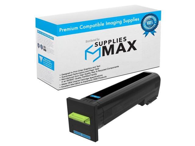 Compatible Lexmark CS-820/CX-820/CX-825/CX-860 Series Cyan High Yield Toner Cartridge (22000 Page Yield) (72K1XC0)