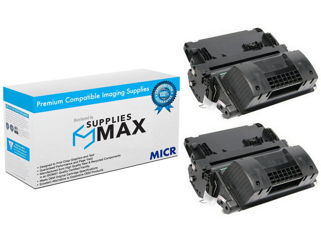 SuppliesMAX Compatible MICR Replacement for Canon imageCLASS LBP-351DN/LBP-351X/LBP-352DN/LBP-352X Black Toner Cartridge (2/PK-25000 Page Yield)...
