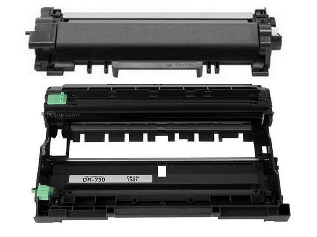 Compatible Brother DCP-L2510/DCP-L2550/HL-L2310/HL-L2350/HL-L2370/HL-L2395/MFC-L2710/MFC-L2730/MFC-L2750DW Value Combo Pack (1-Drum /1-Toner)...