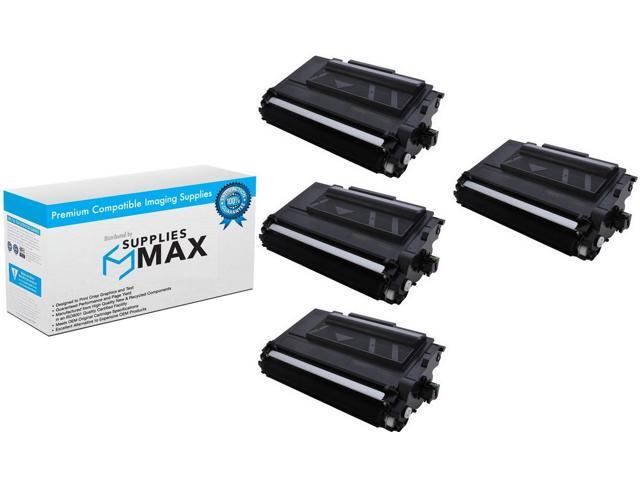 Compatible Brother HL-L5215/HL-L6210/HL-L6310/HL-L6415/MFC-L5715/MFC-L5915/MFC-L6810/MFC-L6915DW Ultra High Yield Cartridge (4/PK-18000 Page Yield)...