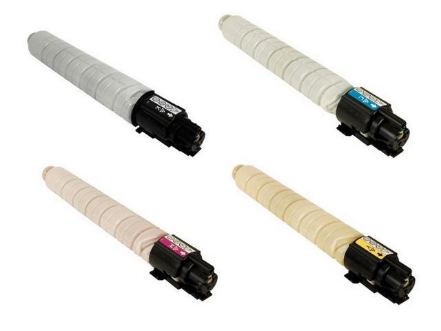 Compatible Savin MP-C407/MP-C407SPF Series Toner Cartridge Combo Pack (BK/C/M/Y) (TYPE MP-C407) (84220MP)