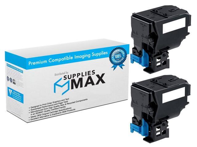 Compatible Konica Minolta bizhub C3351/bizhub C3851/bizhub C3851FS Black Toner Cartridge (2/PK-13000 Page Yield) (TN-P49K) (A95W130_2PK)