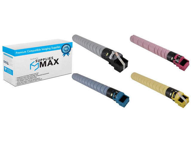 SuppliesMAX Compatible Replacement for Muratec MFX-C4595i/MFX-C5595i/MFX-C6595i Toner Cartridge Combo Pack (BK/C/M/Y) (TN-626) (TS-6595MP)