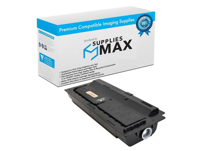 SuppliesMAX Compatible Replacement for Kyocera Mita ECOSYS M4125IDN/ECOSYS M4132IDN Black Toner Cartridge (15000 Page Yield) (TK-6117) (1T02P10US0)
