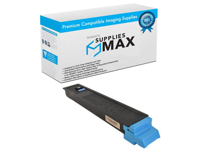 Compatible Kyocera Mita ECOSYS M8124CIDN/ECOSYS M8130CIDN Cyan Toner Cartridge (6000 Page Yield) (TK-8117C) (1T02P3CUS0)
