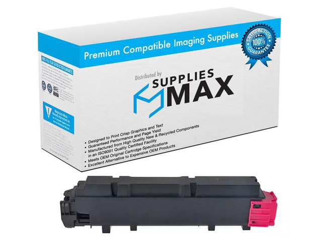 SuppliesMAX Compatible Replacement for Kyocera Mita ECOSYS MA-4000cifx/ECOSYS MA-4000cix/ECOSYS PA-4500cx Magenta Toner Cartridge (10000 Page...