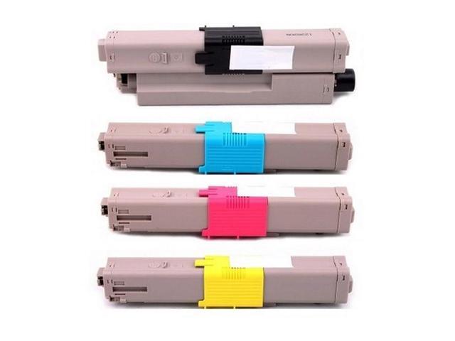 Compatible Okidata MPS-2731MC High Yield Toner Cartridge Combo Pack (BK/C/M/Y) (TYPE 17) (4497356MP)