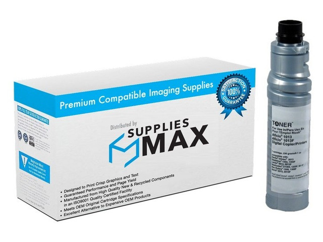 SuppliesMAX Compatible Replacement for Ricoh Aficio 1013/1013F Toner Cartridge (7000 Page Yield) (TYPE 1150D) (885257)