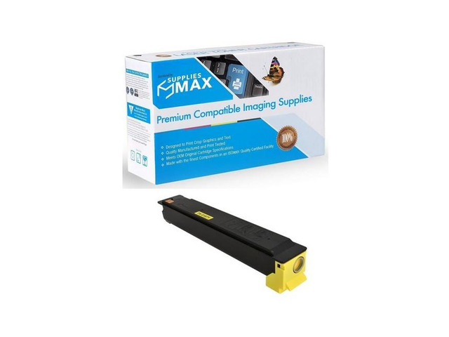 SuppliesMAX Compatible Replacement for Kyocera Mita TASKalfa 306ci/TASKalfa 307ci/TASKalfa 308ci Yellow Toner Cartridge (7000 Page Yield)...