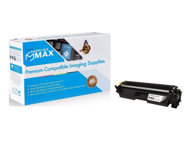 SuppliesMAX Compatible Replacement for HP Laser Jet Pro M118DW/M148DW/M148FDW/M149DW Black High Yield Toner Cartridge (2800 Page Yield) (NO. 94X)...