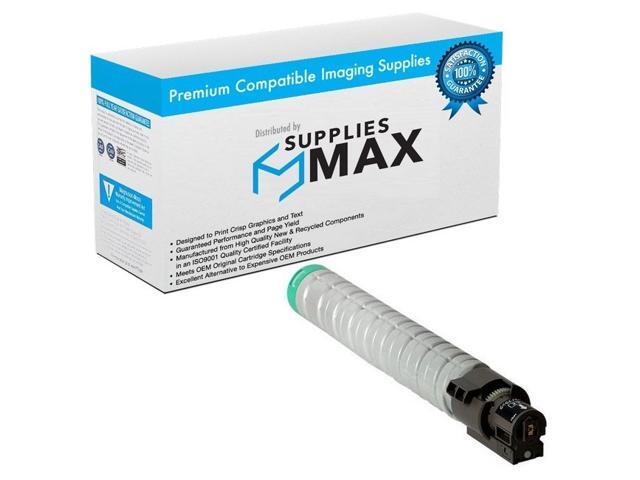 SuppliesMAX Compatible Replacement for Lanier SP-C840DN/SP-C842DN Series Black Toner Cartridge (43000 Page Yield) (TYPE SP-C840A) (821255)