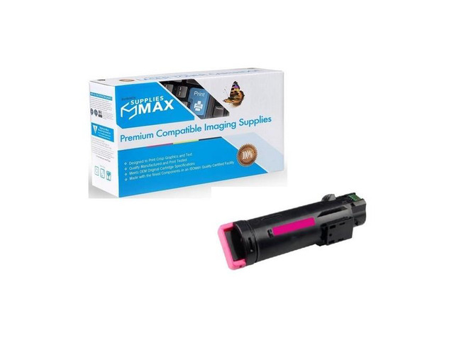 SuppliesMAX Remanufactured Replacement for Phaser 6510/WorkCentre 6515 Series Magenta High Yield Toner Cartridge (2400 Page Yield) (106R03478)
