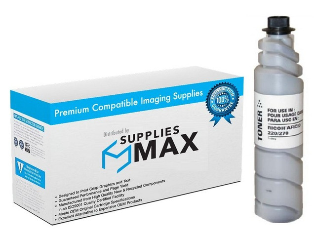SuppliesMAX Compatible Replacement for Lanier 5222/5227 Toner Cartridge (11000 Page Yield) (TYPE 2110D) (480-0032)