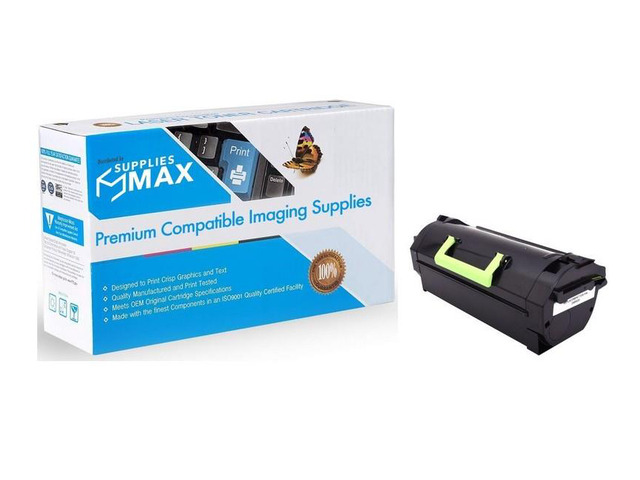 SuppliesMAX Compatible Replacement for Lexmark MS-817DN/MS-817N/MS-818DN/MS-818N/MX-717DE/MX-718DE Series Black High Yield Toner Cartridge (25000...