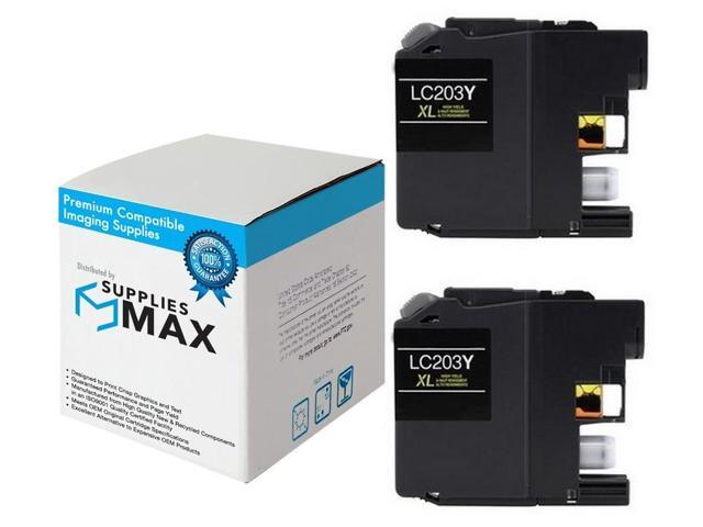 SuppliesMAX Compatible Replacement for Brother DCP-J4120/MFC-J680/MFC-J880/MFC-J4320/MFC-J4620/MFC-J5320/MFC-J5620/MFC-J5720DW Yellow High Yield...