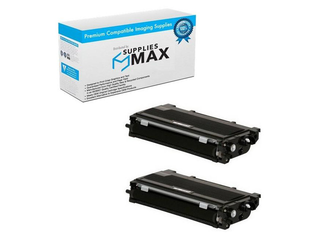 SuppliesMAX Compatible Replacement for Brother DCP-7010/DCP-7025/HL-2030/HL-2070/MFC-7220/MFC-7420/MFC-7820 Toner Cartridge (2/PK-2500 Page Yield)...