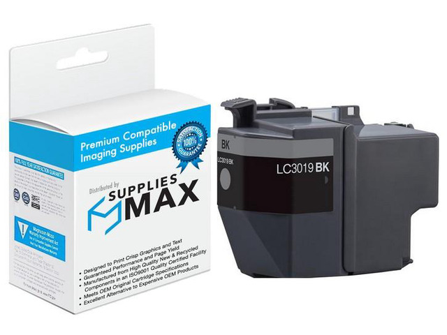 SuppliesMAX Compatible Replacement for Brother MFC-J5330DW/MFC-J5335DW/MFC-J5730DW/MFC-J6530DW/MFC-J6830DW Black Super High Yield Inkjet (3000 Page...