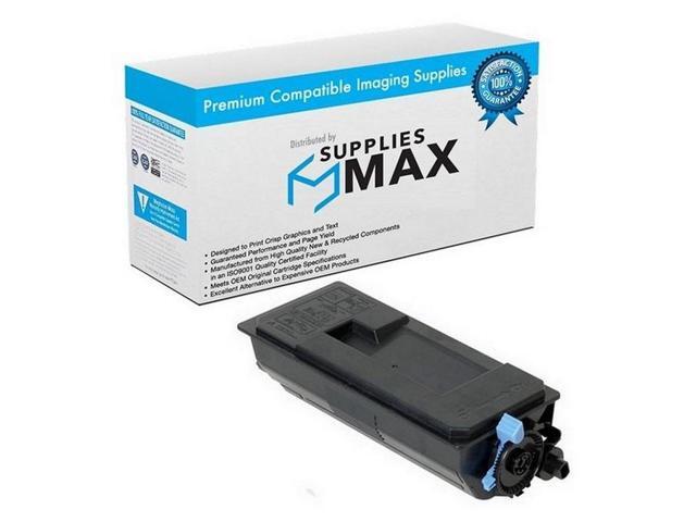 SuppliesMAX Compatible Replacement for Kyocera Mita FS-4100DN Black Toner Cartridge (15500 Page Yield) (TK-3112) (1T02MT0US0)