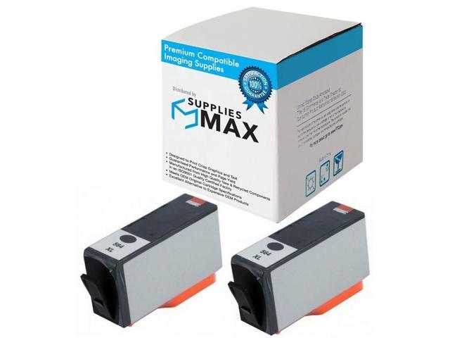 SuppliesMAX Remanufactured Replacement for HP DeskJet 3500/OfficeJet 4620/PhotoSmart 5500/6520/7500/B8550/C6300/D5400/D7560 Black High Yield Inkjet...