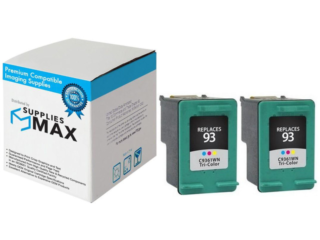 SuppliesMAX Remanufactured Replacement for HP DeskJet 5400/D4100/PhotoSmart C3100/C3180/C4180/7850/PSC-1507/PSC-1510 Series Tri-Color Inkjet...