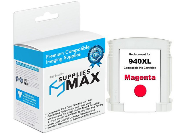 SuppliesMAX Remanufactured Replacement for HP OfficeJet Pro 8000/OfficeJet Pro 8500/OfficeJet Pro 8500A Series Magenta High Yield Inkjet (1400 Page...