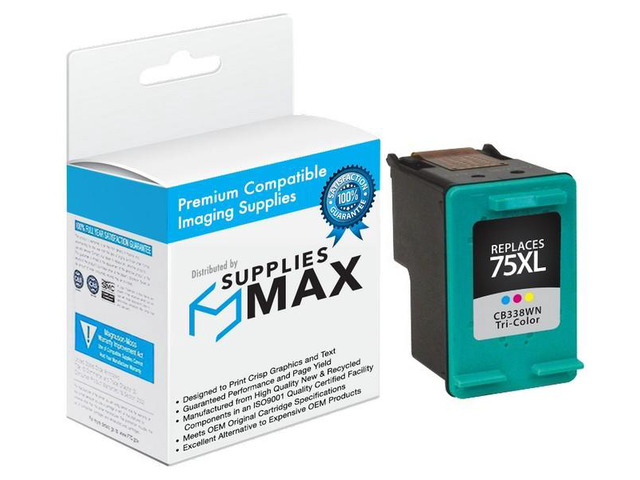 SuppliesMAX Remanufactured Replacement for HP DeskJet D4260/D4360/PhotoSmart C42