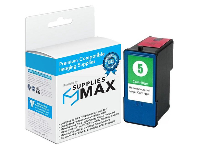 SuppliesMAX Remanufactured Replacement for Lexmark X2690/X4690/X5690/Z2390/Z2490 Color Inkjet (150 Page Yield) (NO. 5) (18C1970)