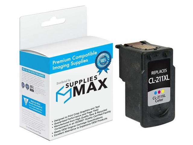 SuppliesMAX Remanufactured Replacement for Canon PIXMA iP-2700/MP-240/MP-250/MP-480/MP-490/MP-495/MX-320/MX-350/MX-420 Color High Yield Inkjet (349...