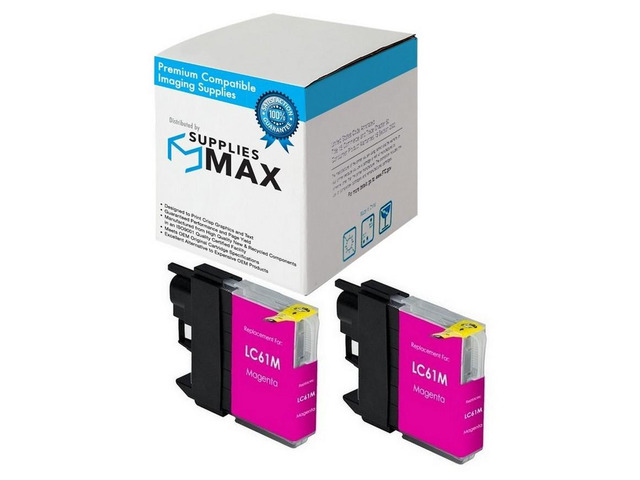 SuppliesMAX Compatible Replacement for Brother DCP-165/DCP-375/DCP-585/MFC-250/MFC-495/MFC-5490/MFC-6890/MFC-J220/MFC-J630C Magenta Inkjet...