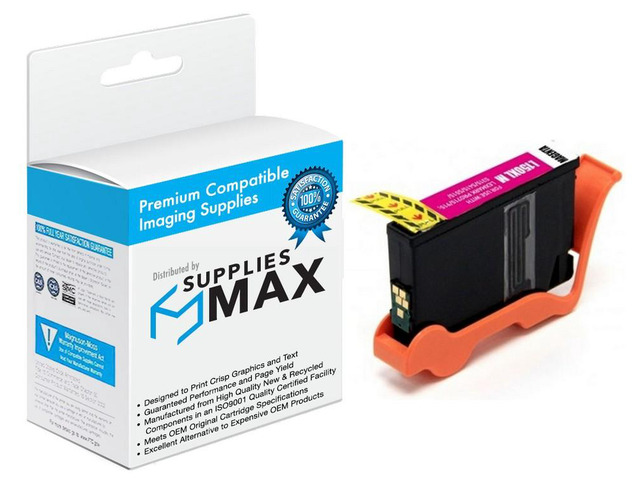 SuppliesMAX Compatible Replacement for Lexmark PRO 715/PRO 915/S315/S415/S515 Magenta High Yield Inkjet (700 Page Yield) (NO. 150XLA) (14N1798)
