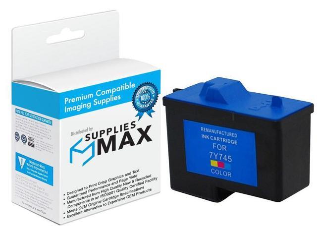 SuppliesMAX Remanufactured Replacement for Dell A940/A960 Color Inkjet (Series 2) (7Y745)