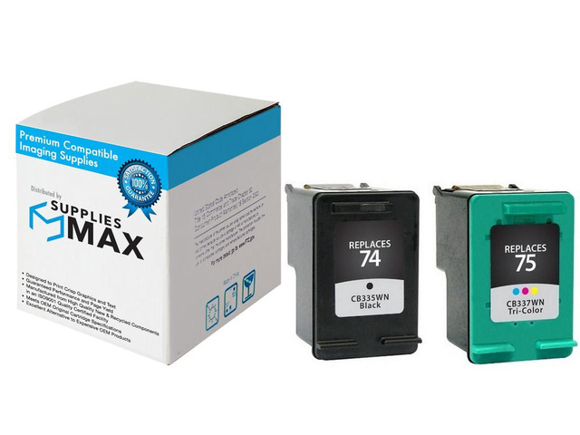 SuppliesMAX Remanufactured Replacement for HP DeskJet D4260/D4360/PhotoSmart C42
