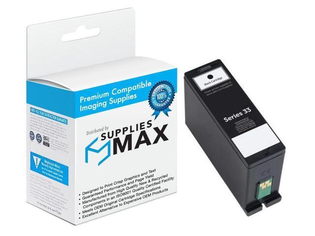 SuppliesMAX Compatible Replacement for Dell V525W/V725W Black High Yield Inkjet (750 Page Yield) (Series 34) (331-7417)