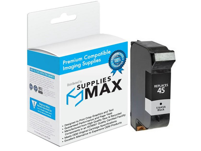 SuppliesMAX Remanufactured Replacement for Apple Stylewriter 6500 Black Inkjet (930 Page Yield)
