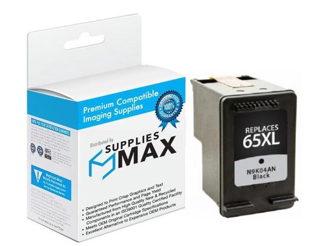 SuppliesMAX Remanufactured Replacement for HP AMP 100 Series/Deskjet 2600/Deskjet 3700 Series/ENVY 5000 Series Black High Yield Inkjet (300 Page...