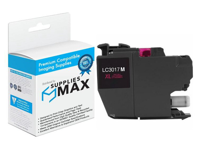 SuppliesMAX Compatible Replacement for Brother MFC-J5330DW/MFC-J5335DW/MFC-J5730DW/MFC-J6530DW/MFC-J6830DW Magenta High Yield Inkjet (550 Page...