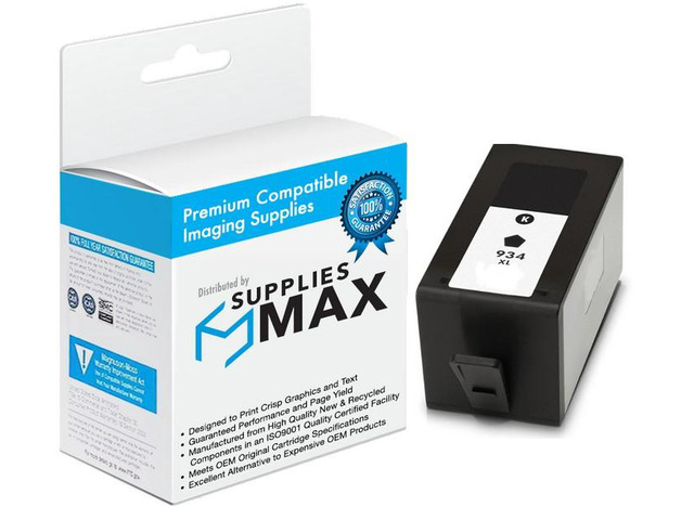 SuppliesMAX Remanufactured Replacement for HP OfficeJet 6812/6815/6220/ OfficeJet Pro 6230/6830/6835 Series Black High Yield Inkjet (1000 Page...
