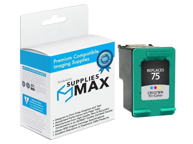 SuppliesMAX Remanufactured Replacement for HP DeskJet D4260/D4360/PhotoSmart C4200/C4300/C4400/C4500/C5200/C5500/D5300 Series Tri-Color Inkjet (170...