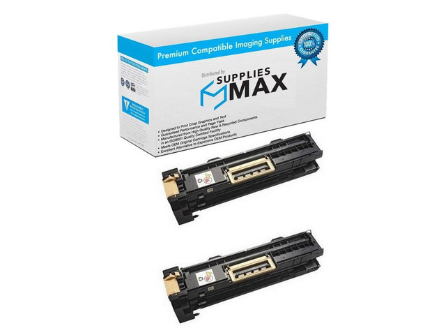 SuppliesMAX Remanufactured Replacement for Phaser 5500/5500DN/5500DT/5500DX/5550DN/5550DT/5550N Drum Unit (2/PK-60000 Page Yield) (113R00670_2PK)