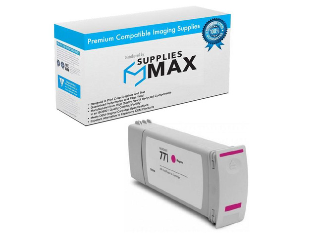 SuppliesMAX Remanufactured Replacement for HP DesignJet Z6200/DesignJet Z6600/DesignJet Z6800/DesignJet Z6810 Series Magenta High Yield Wide Fomat...
