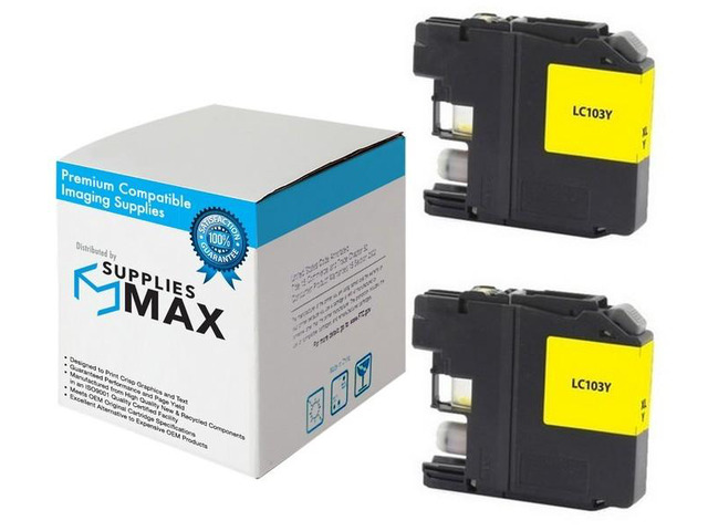 SuppliesMAX Compatible Replacement for Brother DCP-J132/DCP-J522/DCP-J752/DCP-J4110/MFC-J245/MFC-J450/MFC-J4310/MFC-J6920DW Yellow High Yield...