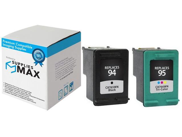 SuppliesMAX Remanufactured Replacement for HP DeskJet 460/5740/6500/6620/6800/9800/OfficeJet H470/7210/7310/7410/PSC-1600/PSC-2350 Series Inkjet...