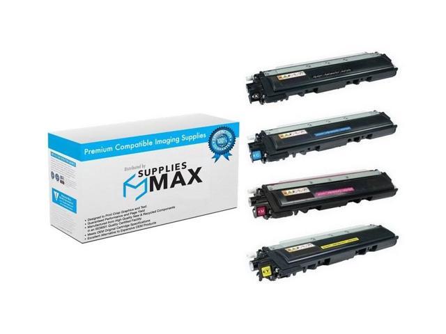 Compatible Brother HL-3040CN/HL-3075DW/HL-8370/MFC-9010CN/MFC-9320C/MFC-9325CW Toner Cartridge Combo Pack (BK/C/M/Y) (TN-210-COMBO)