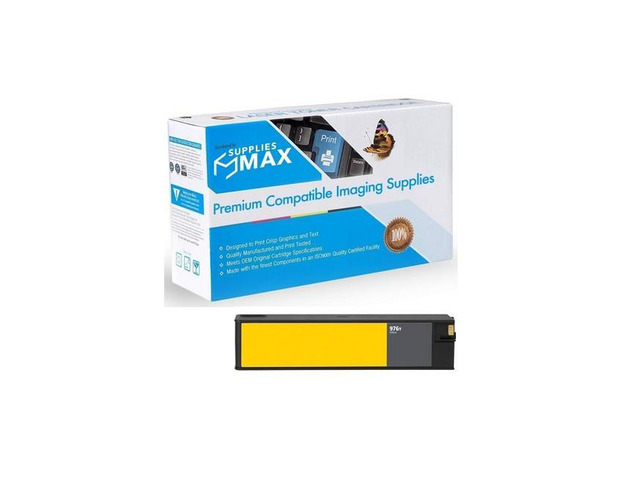 SuppliesMAX Remanufactured Replacement for HP PageWide Pro 500 Series/Pro 552DW/Pro 577DW/Pro 577Z/P55250DW/P57750DW Yellow Extra High Yield Inkjet...