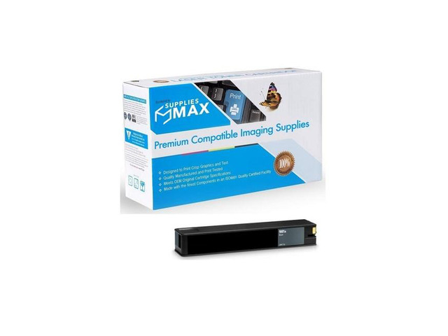 SuppliesMAX Remanufactured Replacement for HP PageWide Enterprise Color 556DN/556XH/586DN/586F/586Z/E55650DN/E58650DN Black Inkjet (6000 Page...