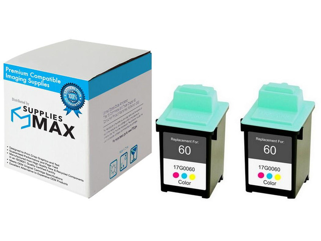 SuppliesMAX Remanufactured Replacement for Lexmark Color Jetprinter Z12/Jetprint