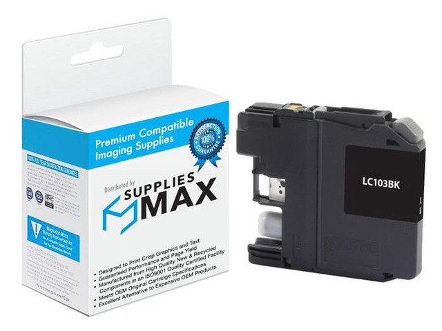 SuppliesMAX Compatible Replacement for Brother DCP-J132/DCP-J522/DCP-J752/DCP-J4110/MFC-J245/MFC-J450/MFC-J4310/MFC-J6920DW Black High Yield Inkjet...